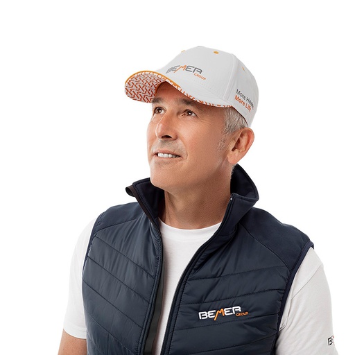 [BEMER CAP GROUP, GRAY/ORANGE] Baseball Cap „GRAY“